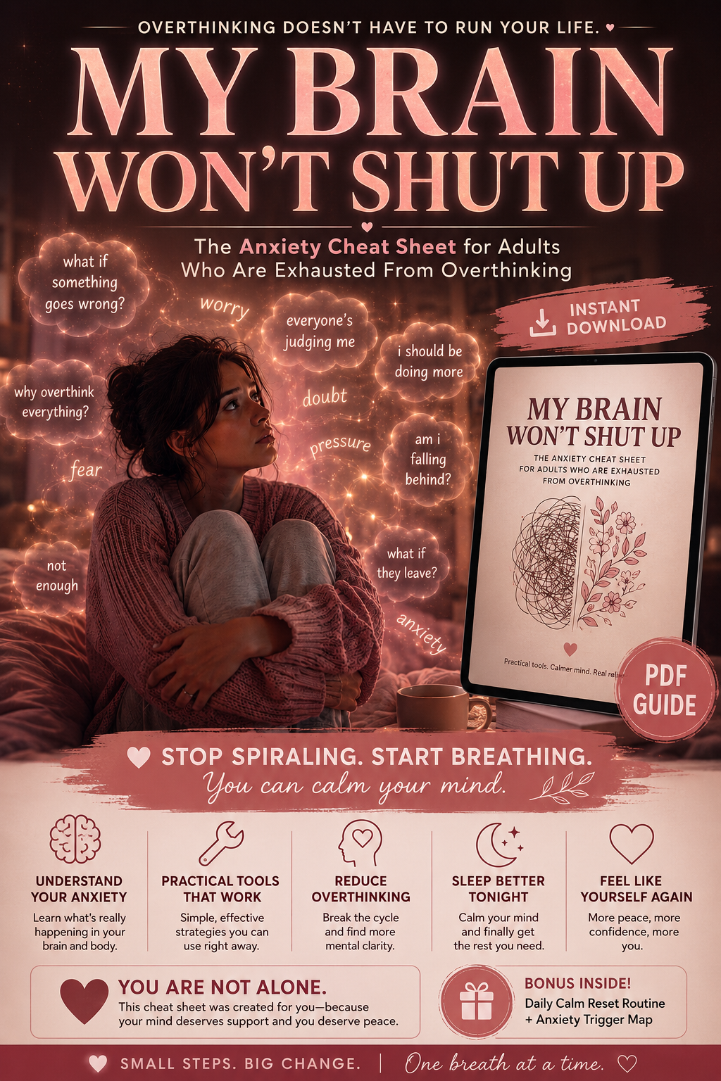 "MY BRAIN WON'T SHUT UP"