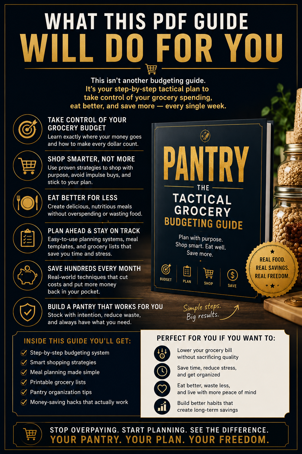 PANTRY: The Tactical Grocery Budgeting Guide